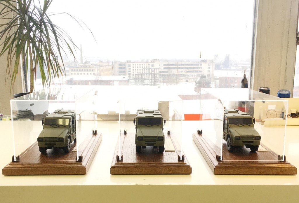 Макеты военных машин