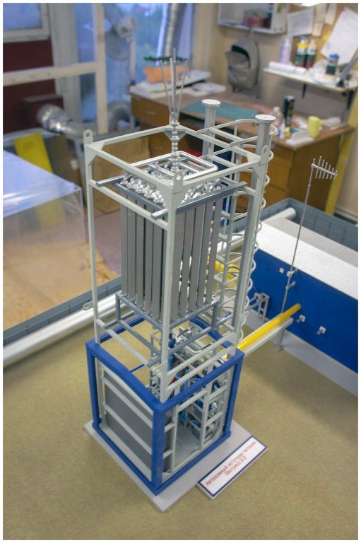 Макет добычи газа