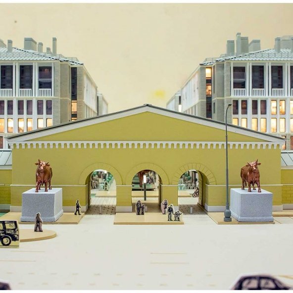 Макет ЖК "Московский 65"