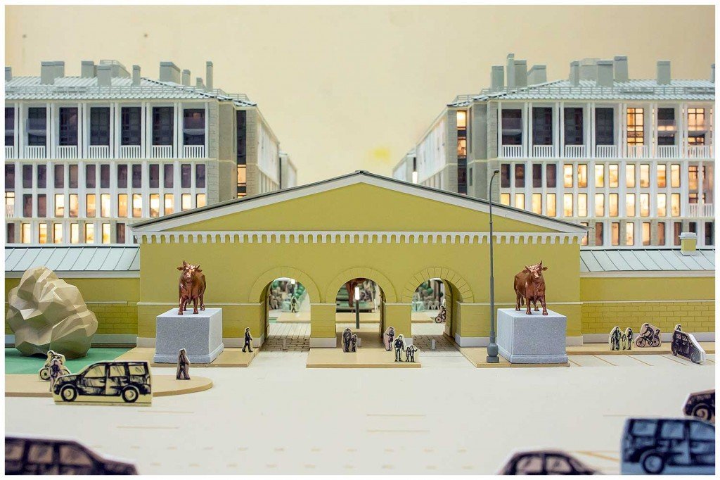 Макет ЖК "Московский 65"