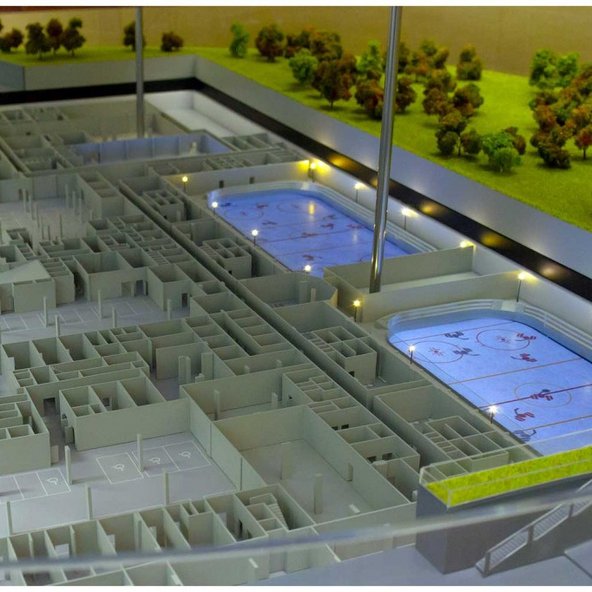 Макет ЖК N'ICE LOFT