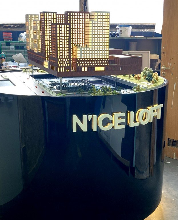 Макет ЖК N'ICE LOFT (версия 2)
