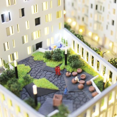 Подсветка общественных мест