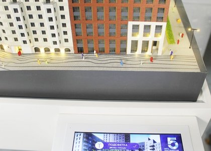 Макет ЖК "5 Континентов"