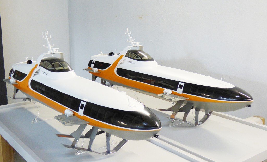 Модель судна Комета-120М