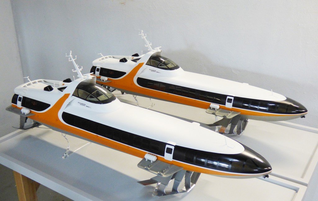 Модель судна Комета-120М