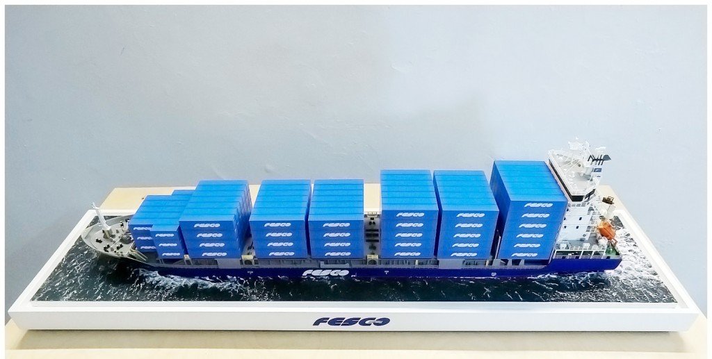 Макет судна FESCO Анастасия
