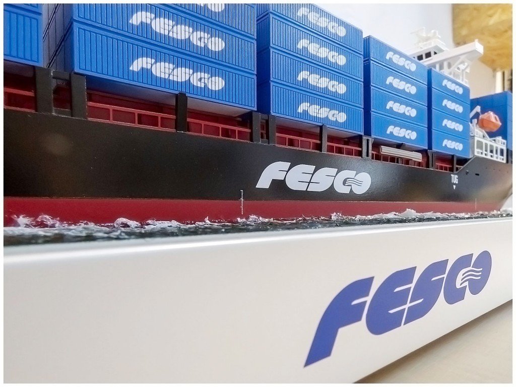 Макет судна FESCO Екатерина и FESCO Ольга