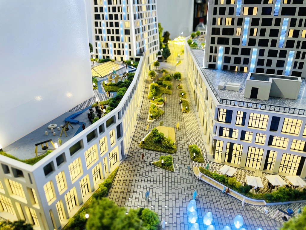 Макет ЖК "Ocean City"