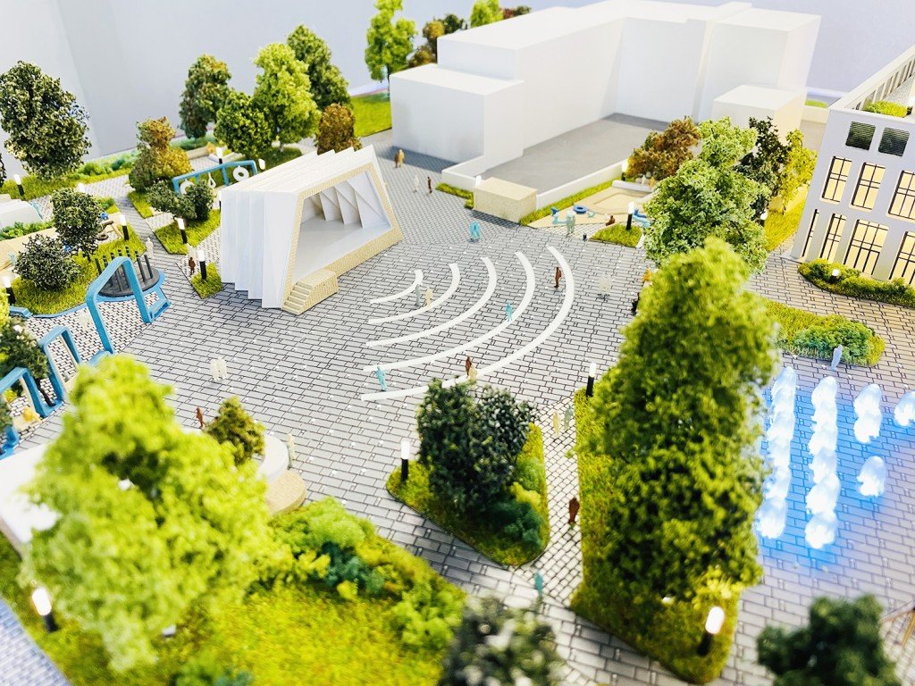 Макет ЖК "Ocean City"