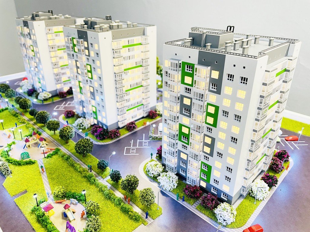 Макет ЖК в г. Евпатории