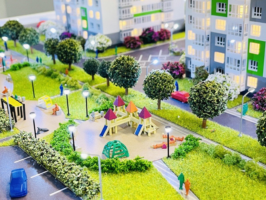 Макет ЖК в г. Евпатории