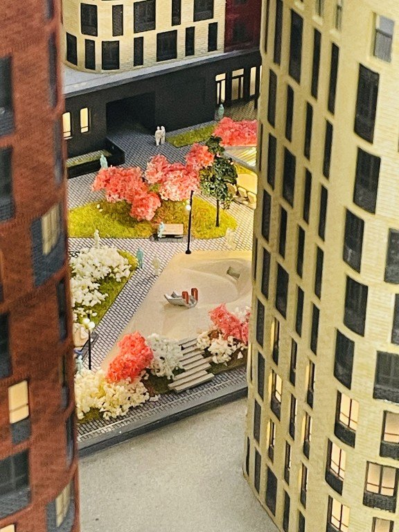 Макет ЖК Витебская