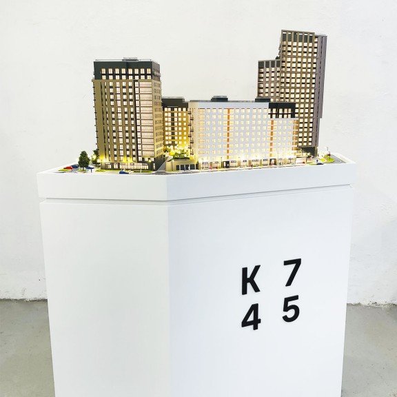Макет ЖК "745 Квартал"
