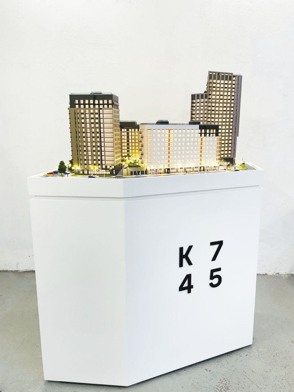 Макет ЖК "745 Квартал"