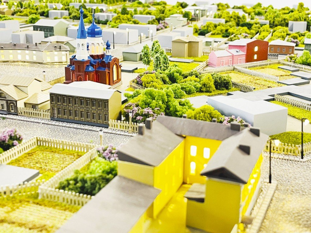 Макет города Гатчины
