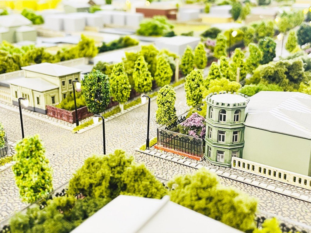 Макет города Гатчины
