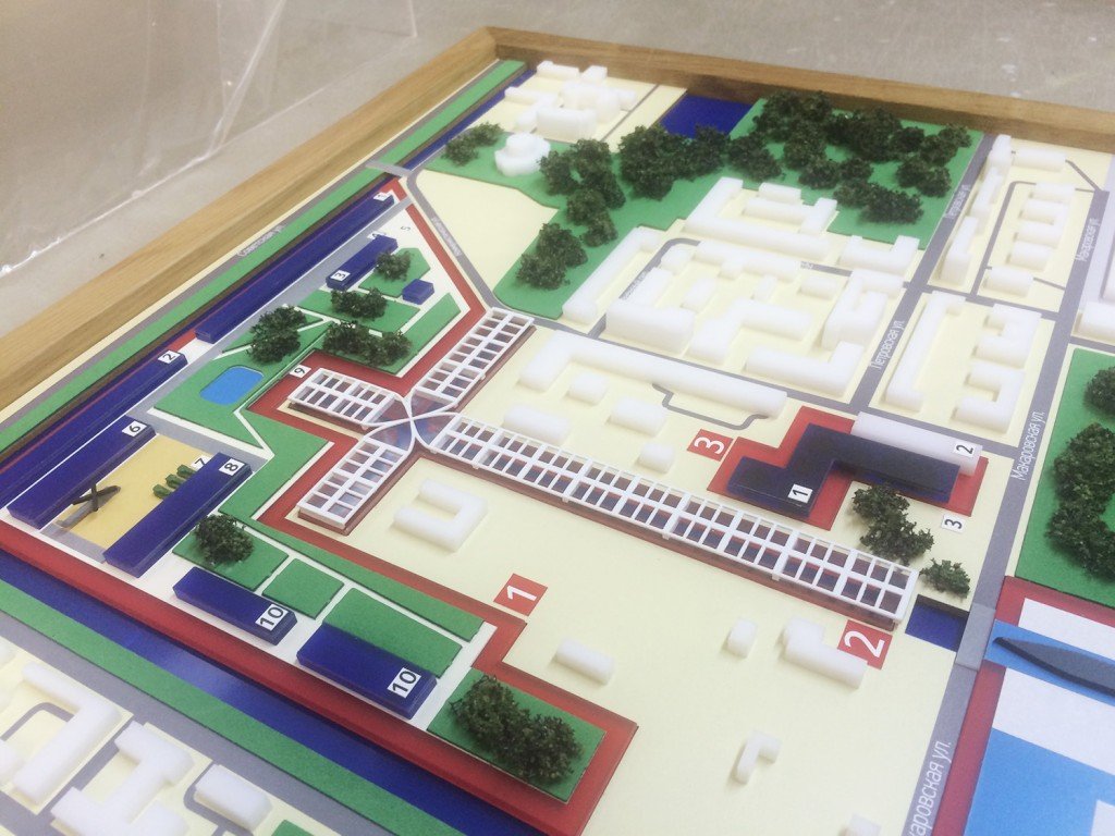 Макет Кронштадта